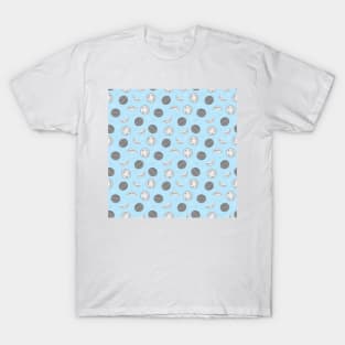 Juicy watermelon and slices (light-blue) T-Shirt